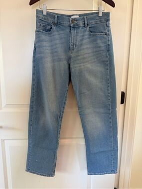 LOFT Light Blue Straight Jeans 4